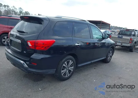 2017 Nissan Pathfinder S из США, поврежденный, VIN 5N1DR2MN1HC614098